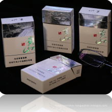 No Ink Printed Hologram Cigarette Cardboard Packaging Box